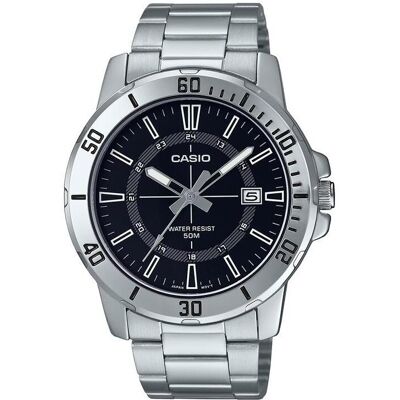 Zegarek Męski Casio Mtp-Vd01D-1Cvudf (Zd185B) + Box Zegarek Męski Casio Mtp-Vd01D-1Cvudf (Zd185B) + Box