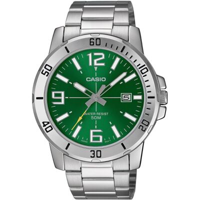 ZEGAREK MĘSKI CASIO MTP-VD01D MODNY + PUSZKA ZEGAREK MĘSKI CASIO MTP-VD01D MODNY + PUSZKA