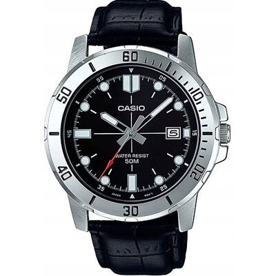 Zegarek Męski Casio MTP-VD01L-1EV + BOX +GRAWER Zegarek Męski Casio MTP-VD01L-1EV + BOX +GRAWER