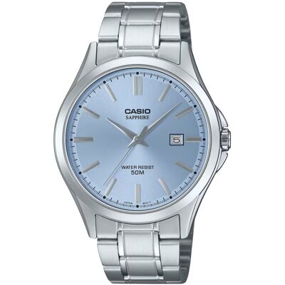 Zegarek Męski Casio MTS-115D-2A2V + BOX (zd292b) SZAFIR Zegarek Męski Casio MTS-115D-2A2V + BOX (zd292b) SZAFIR