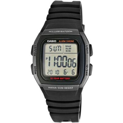 Zegarek Męski Casio W-96H-1Bvdf Unisex Zegarek Męski Casio W-96H-1Bvdf Unisex