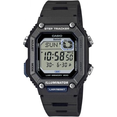 Zegarek Męski Casio WS-B1000-1AVEF czarny Zegarek Męski Casio WS-B1000-1AVEF czarny