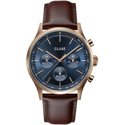 Zegarek Męski Cluse Anthéor Multifunction Różowo-Złoty Cw21009 Zegarek Męski Cluse Anthéor Multifunction Różowo-Złoty Cw21009