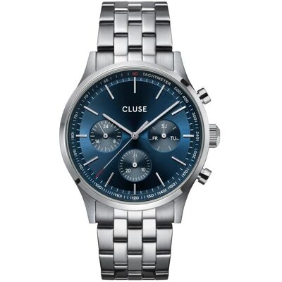 Zegarek Męski Cluse Anthéor Multifunction Srebrny Cw21003 Zegarek Męski Cluse Anthéor Multifunction Srebrny Cw21003