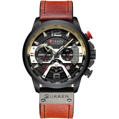 ZEGAREK MĘSKI CURREN 8329 (zc027c) - CHRONOGRAF ZEGAREK MĘSKI CURREN 8329 (zc027c) - CHRONOGRAF