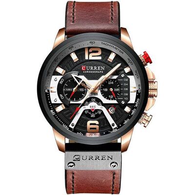 ZEGAREK MĘSKI CURREN 8329 (zc027d) - CHRONOGRAF ZEGAREK MĘSKI CURREN 8329 (zc027d) - CHRONOGRAF