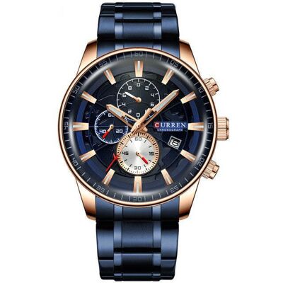 ZEGAREK MĘSKI CURREN 8362 (zc017e) - CHRONOGRAF ZEGAREK MĘSKI CURREN 8362 (zc017e) - CHRONOGRAF
