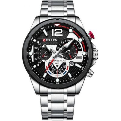 ZEGAREK MĘSKI CURREN 8395 (zc019a) - CHRONOGRAF ZEGAREK MĘSKI CURREN 8395 (zc019a) - CHRONOGRAF