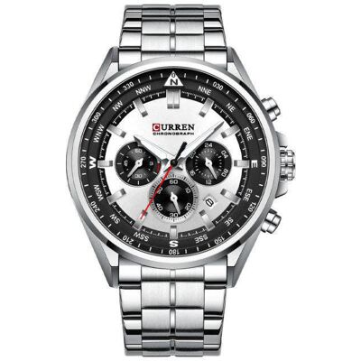 ZEGAREK MĘSKI CURREN 8399 (zc016a) - CHRONOGRAF ZEGAREK MĘSKI CURREN 8399 (zc016a) - CHRONOGRAF