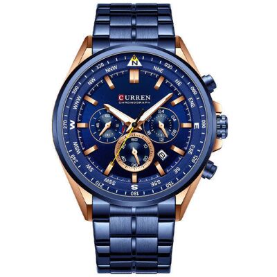ZEGAREK MĘSKI CURREN 8399 (zc016d) - CHRONOGRAF ZEGAREK MĘSKI CURREN 8399 (zc016d) - CHRONOGRAF