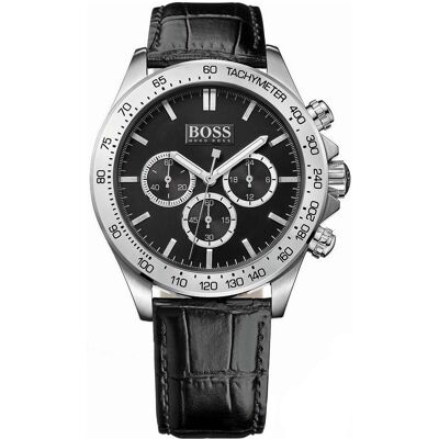 Zegarek Męski Czarny Hugo Boss IKON 1513178 Zegarek Męski Czarny Hugo Boss IKON 1513178