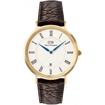 Zegarek Męski Daniel Wellington DW00100912 brązowy Zegarek Męski Daniel Wellington DW00100912 brązowy