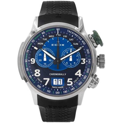 Zegarek męski EDOX 38001‑TINV‑BUV3 Chronorally Zegarek męski EDOX 38001‑TINV‑BUV3 Chronorally