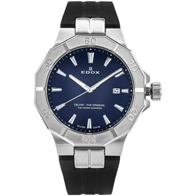 Zegarek Męski Edox 53021 3ca Buin Delfin The Original Date Zegarek Męski Edox 53021 3ca Buin Delfin The Original Date