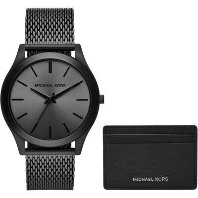 Zegarek Męski + Etui na karty MICHAEL KORS MK1085SET + BOX Zegarek Męski + Etui na karty MICHAEL KORS MK1085SET + BOX