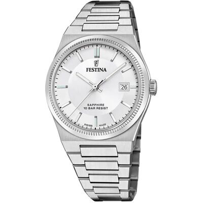 Zegarek Męski Festina F20034-1 srebrny Zegarek Męski Festina F20034-1 srebrny
