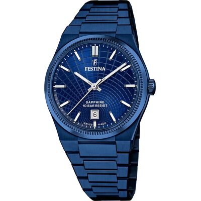Zegarek Męski Festina F20078-1 niebieski Zegarek Męski Festina F20078-1 niebieski