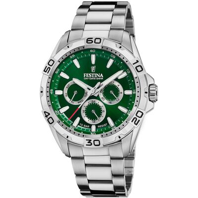 Zegarek Męski Festina F20623-3 Srebrny Zegarek Męski Festina F20623-3 Srebrny