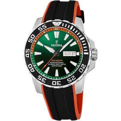 Zegarek Męski Festina F20662-2 czarny Zegarek Męski Festina F20662-2 czarny