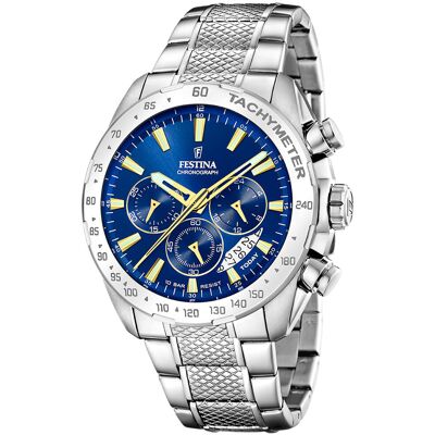 Zegarek Męski Festina F20668-2 srebrny Zegarek Męski Festina F20668-2 srebrny