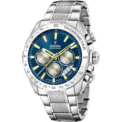 Zegarek Męski Festina F20668-5 srebrny Zegarek Męski Festina F20668-5 srebrny