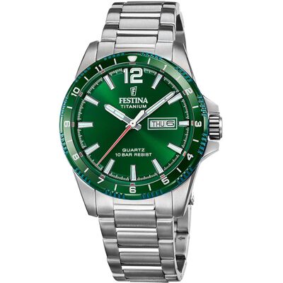 Zegarek Męski Festina F20698-3 szary Zegarek Męski Festina F20698-3 szary