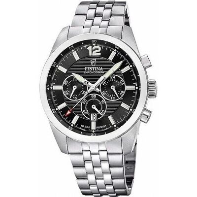 Zegarek Męski Festina F20742-3 srebrny Zegarek Męski Festina F20742-3 srebrny