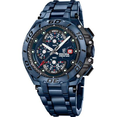 Zegarek Męski Festina F20757-1 niebieski Zegarek Męski Festina F20757-1 niebieski