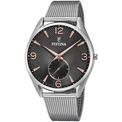 Zegarek Męski Festina F6869-3 srebrny Zegarek Męski Festina F6869-3 srebrny