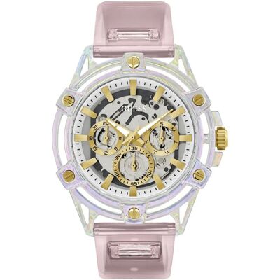 Zegarek Męski Guess GW0806G4 różowy Zegarek Męski Guess GW0806G4 różowy