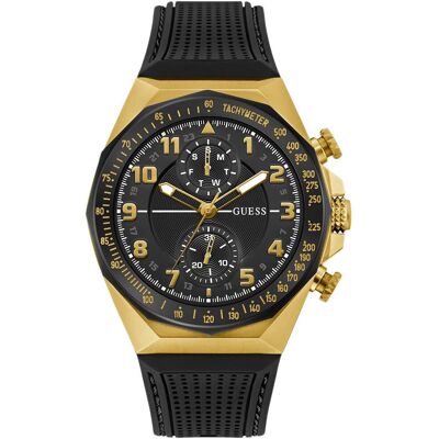 Zegarek Męski Guess GW0902G1 czarny Zegarek Męski Guess GW0902G1 czarny