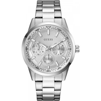 Zegarek Męski Guess GW0963G1 srebrny Zegarek Męski Guess GW0963G1 srebrny