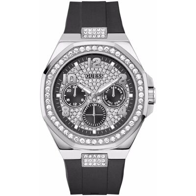 Zegarek Męski Guess GW1002G1 czarny Zegarek Męski Guess GW1002G1 czarny