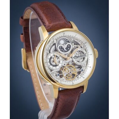 Zegarek Męski Ingersoll The Jazz Dual Time Automatic Zegarek Męski Ingersoll The Jazz Dual Time Automatic