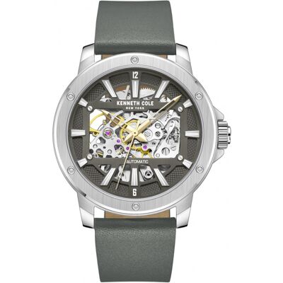 Zegarek Męski Kenneth Cole Kcwge2237902 Szary Klasyczny Skeleton Zegarek Męski Kenneth Cole Kcwge2237902 Szary Klasyczny Skeleton