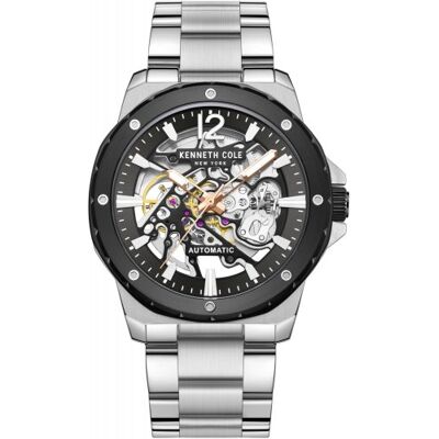 Zegarek Męski Kenneth Cole Kcwgl2217403 Stalowy Klasyczny Zegarek Męski Kenneth Cole Kcwgl2217403 Stalowy Klasyczny