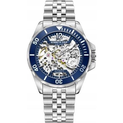 Zegarek Męski Kenneth Cole Kcwgl2233003 Stalowy Sportowy Zegarek Męski Kenneth Cole Kcwgl2233003 Stalowy Sportowy