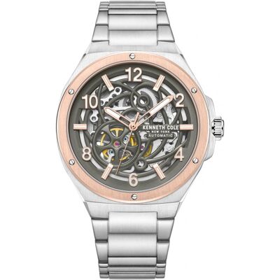 Zegarek Męski Kenneth Cole Kcwgy0046303 Stalowy Klasyczny Skeleton Zegarek Męski Kenneth Cole Kcwgy0046303 Stalowy Klasyczny Skeleton