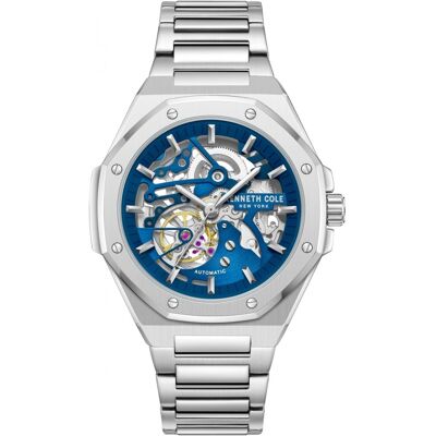 Zegarek Męski Kenneth Cole Kcwgy0058901 Granatowy Klasyczny Skeleton Zegarek Męski Kenneth Cole Kcwgy0058901 Granatowy Klasyczny Skeleton