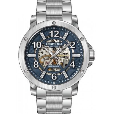 Zegarek Męski Kenneth Cole Kcwgy0064002 Granatowy Sportowy Skeleton Zegarek Męski Kenneth Cole Kcwgy0064002 Granatowy Sportowy Skeleton