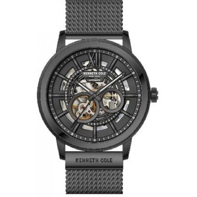 Zegarek Męski Kenneth Cole Kcwgy0064201 Grafitowy Klasyczny Skeleton Zegarek Męski Kenneth Cole Kcwgy0064201 Grafitowy Klasyczny Skeleton