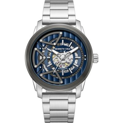 Zegarek Męski Kenneth Cole Kcwgy0064903 Granatowy Klasyczny Skeleton Zegarek Męski Kenneth Cole Kcwgy0064903 Granatowy Klasyczny Skeleton