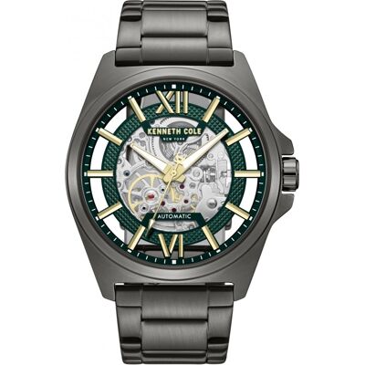 Zegarek Męski Kenneth Cole Kcwgy0065103 Zielony Klasyczny Skeleton Zegarek Męski Kenneth Cole Kcwgy0065103 Zielony Klasyczny Skeleton