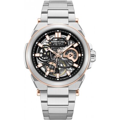 Zegarek Męski Kenneth Cole Kcwgy0065605 Stalowy Sportowy Skeleton Zegarek Męski Kenneth Cole Kcwgy0065605 Stalowy Sportowy Skeleton