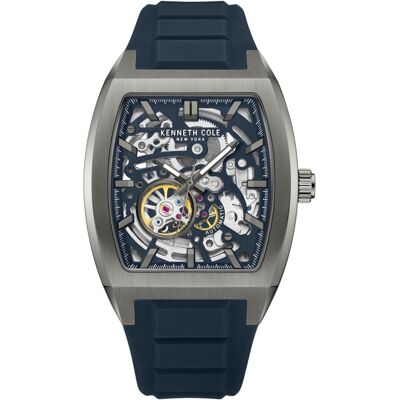 Zegarek Męski Kenneth Cole Kcwgz0063801 Granatowy Sportowy Skeleton Zegarek Męski Kenneth Cole Kcwgz0063801 Granatowy Sportowy Skeleton