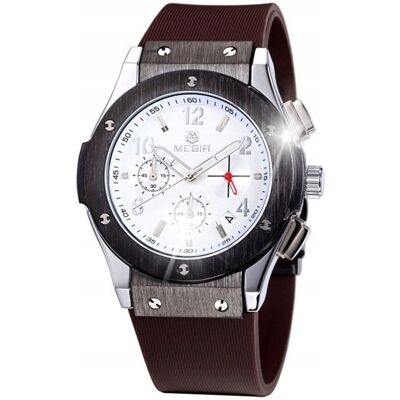 SKMEI Zegarek męski / MEGIR / pasek / chronograf / datownik SKMEI Zegarek męski / MEGIR / pasek / chronograf / datownik
