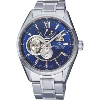 Zegarek Męski Orient Star RE-AV0003L00B srebrny Zegarek Męski Orient Star RE-AV0003L00B srebrny