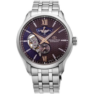 Zegarek Męski Orient Star RE-AV0B02Y00B srebrny Zegarek Męski Orient Star RE-AV0B02Y00B srebrny
