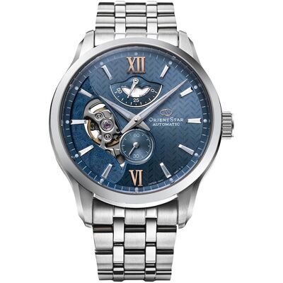 Zegarek Męski Orient Star RE-AV0B08L00B srebrny Zegarek Męski Orient Star RE-AV0B08L00B srebrny
