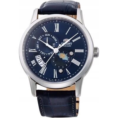 Zegarek męski ORIENT Sun & Moon RA-AK0011D30B Zegarek męski ORIENT Sun & Moon RA-AK0011D30B
